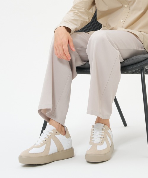 STANDOOL TOKYO(スタンドゥール)の「≪UNISEX≫ +7.5cmヒールアップスニーカー/Heel Up Sneaker 【LEBEN/レーベン】(スニーカー・メンズ・ホワイト/ベージュ系その他/ブラック・22.0cm/22.5cm/23.0cm/23.5cm/24.0cm/24.5cm/25.0cm/25.5cm/26.0cm/26.5cm/27.0cm/27.5cm/28.0cm/28.5cm)」の17枚目の写真