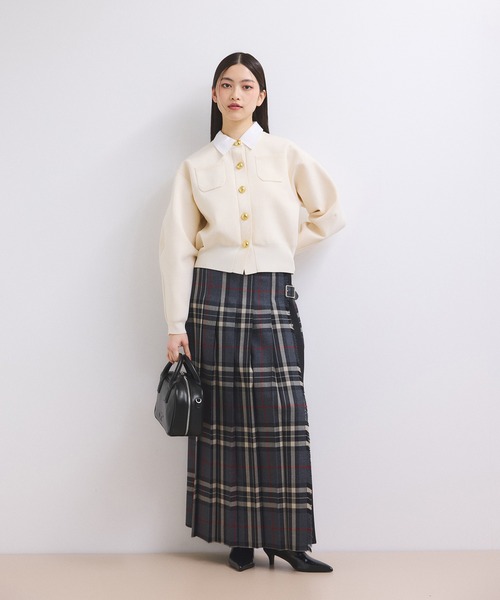 ADAM ET ROPE'（アダムエロペ）の「【サステナブル】ロゴスクエアボストンバッグ（ボストンバッグ・レディース・シルバー/ブラウン/ブラック・FREE）」の12枚目の写真