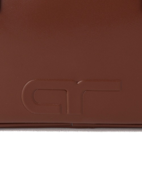 ADAM ET ROPE'（アダムエロペ）の「【サステナブル】ロゴスクエアボストンバッグ（ボストンバッグ・レディース・シルバー/ブラウン/ブラック・FREE）」の20枚目の写真