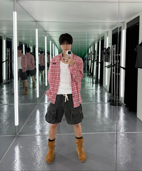 LECYTO（レシト）の「VINTAGE SLEEVELESS_[WHITE]（Tシャツ/カットソー・メンズ・ホワイト・ONE SIZE）」の19枚目の写真