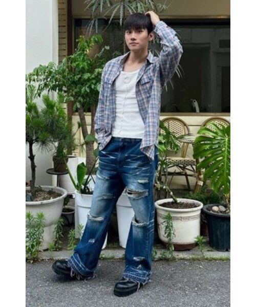 LECYTO（レシト）の「VINTAGE SLEEVELESS_[WHITE]（Tシャツ/カットソー・メンズ・ホワイト・ONE SIZE）」の10枚目の写真