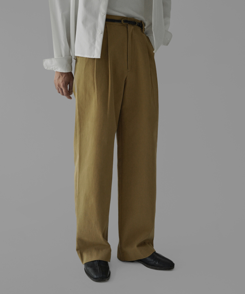 BOWLOW PRODUCT(バウロープロダクト)の「ツーコットコットンワイドパンツ【ブラック】(その他パンツ・メンズ・その他・MEDIUM/LARGE/X-LARGE)」の3枚目の写真
