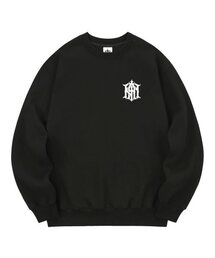 KMB0181 ダカン 裏起毛 スウェット ブラック