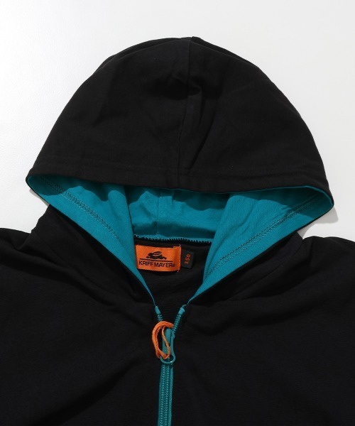 KRIFF MAYER Kid's Collection(クリフメイヤーキッズコレクション)の「【速乾・軽量】UVカットさらパーカー(パーカー・キッズ・ライム/グレー/ブルー/ブラック・120/130/140/150/160/170)」の19枚目の写真