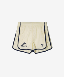 YALE（イェール）の「トラックランニングショートパンツ_アイボリー（その他パンツ）」