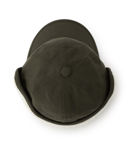 SHOO・LA・RUE（シューラルー）の「フライトキャップ（キャップ・キッズ・ブラック/モスグリーン・99）」の5枚目の写真