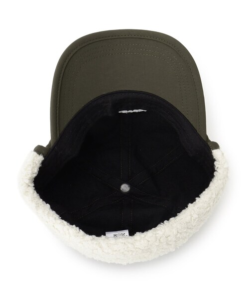 SHOO・LA・RUE（シューラルー）の「フライトキャップ（キャップ・キッズ・ブラック/モスグリーン・99）」の6枚目の写真