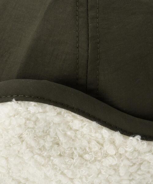 SHOO・LA・RUE（シューラルー）の「フライトキャップ（キャップ・キッズ・ブラック/モスグリーン・99）」の9枚目の写真