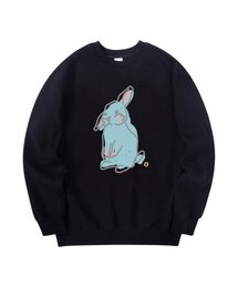 ラビット スウェット ブラック