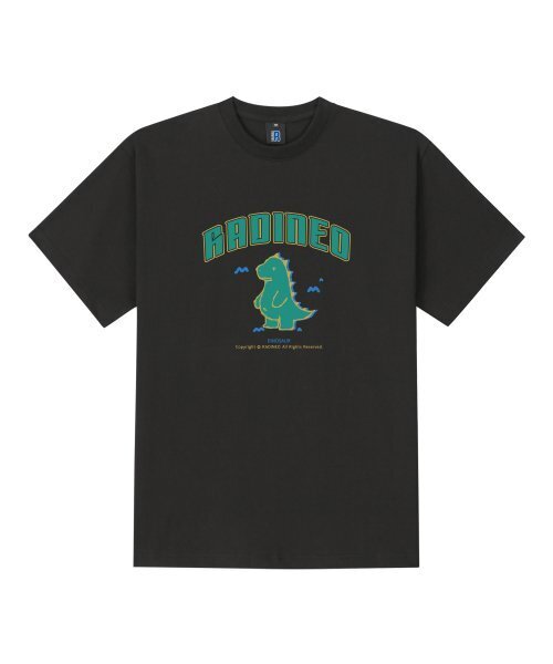 RADINEO(ラディネオ)の「ディノ ブラック 半袖Tシャツ(Tシャツ/カットソー・メンズ・その他・MEDIUM/SMALL/X-LARGE)」の1枚目の写真