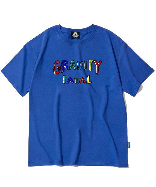 TRIPSHION(トリップション)の「GRAVITY FATAL Tシャツ - ブルー(Tシャツ/カットソー・メンズ・その他・LARGE/MEDIUM/X-LARGE)」の1枚目の写真