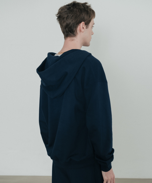 SSIN AND LEE(シンアンドリー)の「テイラーコットンスウェットフードTシャツネイビー(パーカー・メンズ・その他・MEDIUM/LARGE)」の12枚目の写真