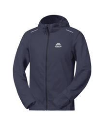 AONIJIE（オウニーツィエ）の「ウィンドスリムフィットジャケットMJ25ネイビー（ナイロンジャケット）」