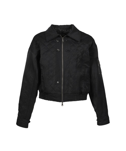 VACANT Archive(ベイカントアーカイブ)の「MATTY QUILTED BOMBER JACKET(その他アウター・レディース・ブラック/カーキ・SMALL/MEDIUM)」の2枚目の写真
