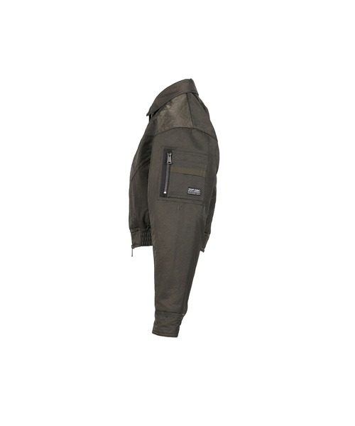 VACANT Archive(ベイカントアーカイブ)の「MATTY QUILTED BOMBER JACKET(その他アウター・レディース・ブラック/カーキ・SMALL/MEDIUM)」の8枚目の写真