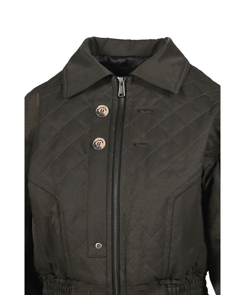 VACANT Archive(ベイカントアーカイブ)の「MATTY QUILTED BOMBER JACKET(その他アウター・レディース・ブラック/カーキ・SMALL/MEDIUM)」の9枚目の写真