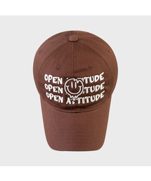 OPEN ATTITUDE（オープンアティチュード）の「スマイルボールキャップ-ブラウン（キャップ）」