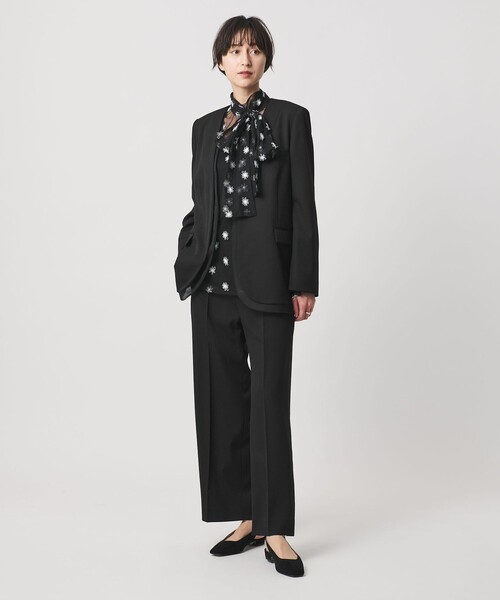 セール】オーガンジー コンビ パンツ（スラックス）｜UNITED ARROWS