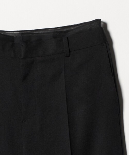 UNITED ARROWS（ユナイテッドアローズ）の「オーガンジー コンビ パンツ（スラックス・レディース・オフホワイト/ブラック・36/40/38）」の16枚目の写真