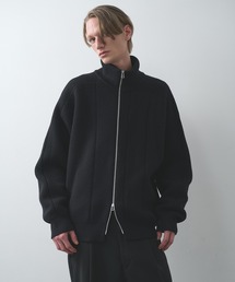 WRAPINKNOT（ラッピンノット）の「【WRAPINKNOT/ラッピンノット】編地切替ドライバーズニット（ニット/セーター）」