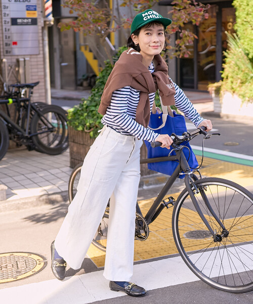something/フリークスストア別注LISALACEUPWIDE DENIM セール】SOMETHING × FREAK'S STORE/サムシング 別注 LISA LACE UP