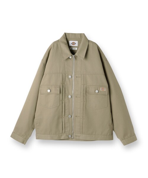 Dickies（ディッキーズ）の「【別注】Dickiesワークジャケット（ブルゾン・メンズ・ブラック/ベージュ・03/02）」の9枚目の写真
