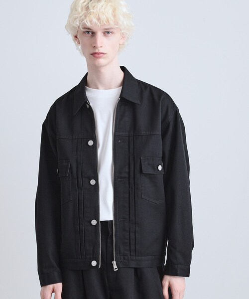 Dickies（ディッキーズ）の「【別注】Dickiesワークジャケット（ブルゾン・メンズ・ブラック/ベージュ・03/02）」の10枚目の写真