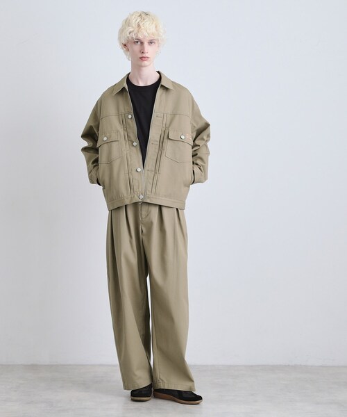 Dickies（ディッキーズ）の「【別注】Dickiesワークジャケット（ブルゾン・メンズ・ブラック/ベージュ・03/02）」の18枚目の写真