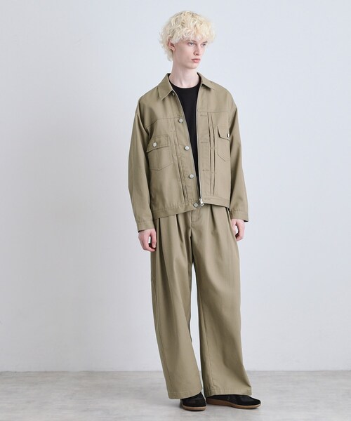 Dickies（ディッキーズ）の「【別注】Dickiesワークジャケット（ブルゾン・メンズ・ブラック/ベージュ・03/02）」の19枚目の写真