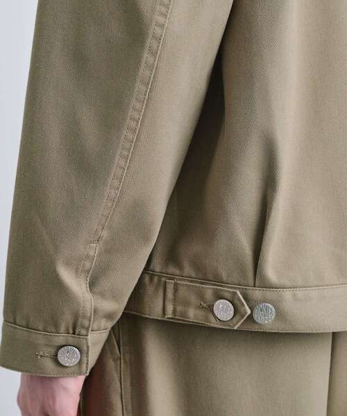 Dickies（ディッキーズ）の「【別注】Dickiesワークジャケット（ブルゾン・メンズ・ブラック/ベージュ・03/02）」の4枚目の写真