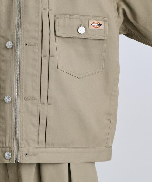 Dickies（ディッキーズ）の「【別注】Dickiesワークジャケット（ブルゾン・メンズ・ブラック/ベージュ・03/02）」の5枚目の写真