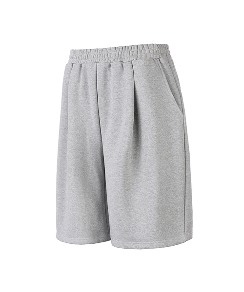 セール】One-Tuck Wide Bermuda Pants (2 Colors) / BM240921