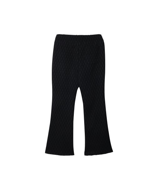 320SHOWROOM(320ショールーム)の「Jacquard drawstring bootcut banding pants Black(その他パンツ・レディース・その他・FREE)」の5枚目の写真