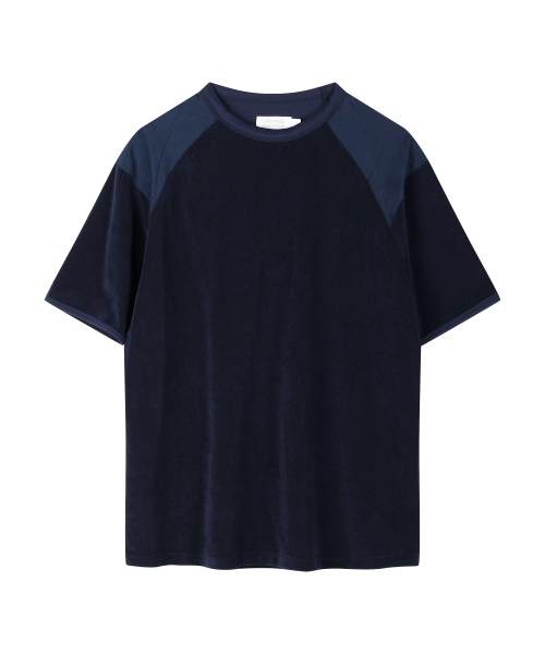 YOUNEEDGARMENTS(ユーニーズガーメンツ)の「コマンドテリークルーネック(ネイビー)(Tシャツ/カットソー・メンズ・その他・40/38)」の1枚目の写真