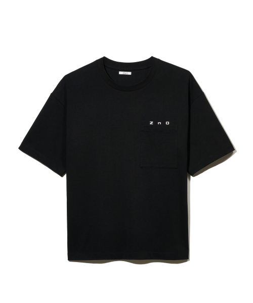 ZNO(ジーアンドオー)の「ロゴオーバーサイズショートスリーブTシャツ(ブラック)(Tシャツ/カットソー・メンズ・その他・LARGE/MEDIUM)」の1枚目の写真