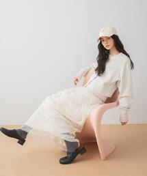 SENSE OF PLACE by URBAN RESEARCH | ウェーブチュールスカート(スカート)