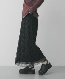 SENSE OF PLACE by URBAN RESEARCH | ウェーブチュールスカート(スカート)