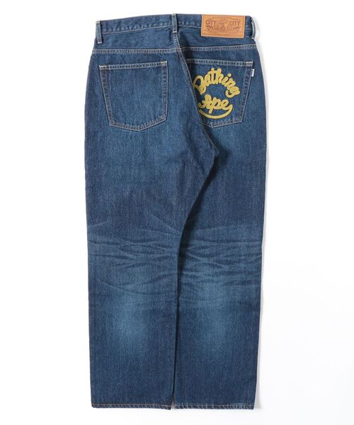 A BATHING APE(アベイシングエイプ)の「13 OZ DENIM PANTS(デニムパンツ・メンズ・インディゴブルー・X-LARGE/LARGE/SMALL/MEDIUM/XX-LARGE)」の6枚目の写真