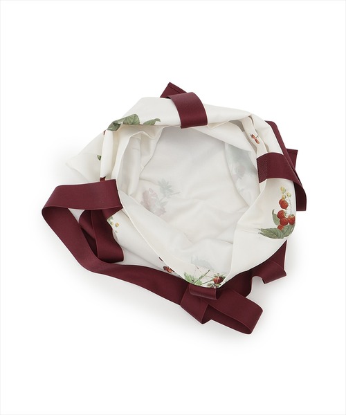 WILLSELECTION（ウィルセレクション）の「ウィンターボタニカルトートバッグ（トートバッグ・レディース・オフホワイト/ブラック・FREE）」の4枚目の写真