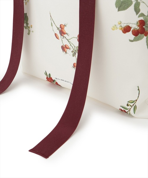 WILLSELECTION（ウィルセレクション）の「ウィンターボタニカルトートバッグ（トートバッグ・レディース・オフホワイト/ブラック・FREE）」の5枚目の写真