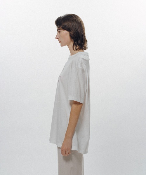 KEISUKEYOSHIDA（ケイスケヨシダ）の「Refresh & Relaxation T-Shirt（Tシャツ/カットソー・レディース・ブラック/ホワイト・S/M/L）」の4枚目の写真
