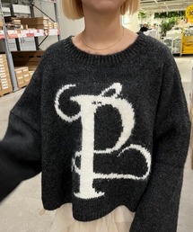 merrylatte | オリジナルロゴハンドメイドルーズモヘアニット【Primaras】(ニット/セーター)