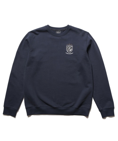 F.C.Real Bristol(エフシーレアルブリストル)の「CHAMPIONS TEAM CREWNECK SWEAT(スウェット・メンズ・ネイビー/グレー/ブラック・XX-LARGE/X-LARGE/LARGE/MEDIUM/SMALL)」の3枚目の写真