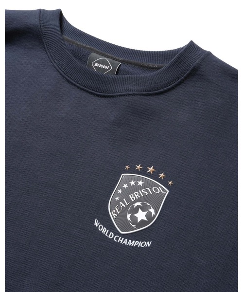 F.C.Real Bristol(エフシーレアルブリストル)の「CHAMPIONS TEAM CREWNECK SWEAT(スウェット・メンズ・ネイビー/グレー/ブラック・XX-LARGE/X-LARGE/LARGE/MEDIUM/SMALL)」の15枚目の写真