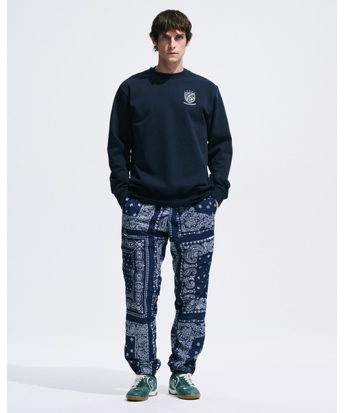 F.C.Real Bristol(エフシーレアルブリストル)の「CHAMPIONS TEAM CREWNECK SWEAT(スウェット・メンズ・ネイビー/グレー/ブラック・XX-LARGE/X-LARGE/LARGE/MEDIUM/SMALL)」の5枚目の写真