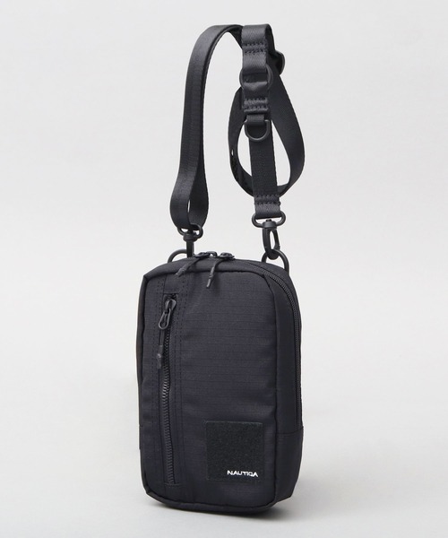 NAUTICA(ノーティカ)の「4ポケット 多収納 ミリタリー 縦型 ミニショルダーバッグ(ショルダーバッグ・メンズ・ブラック・FREE)」の19枚目の写真