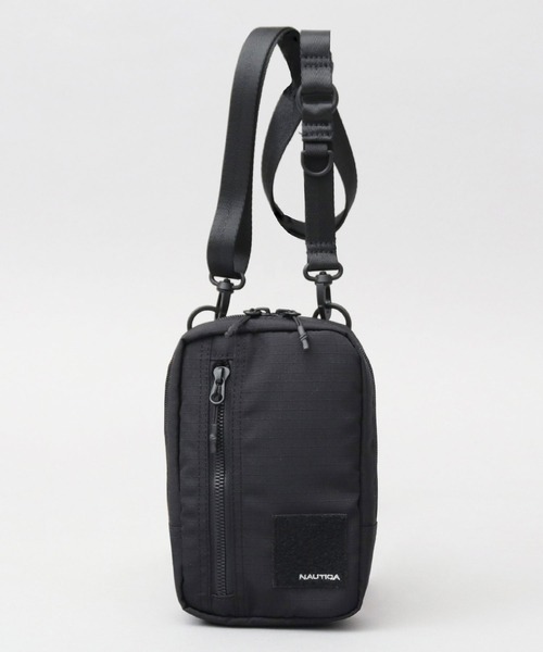 NAUTICA(ノーティカ)の「4ポケット 多収納 ミリタリー 縦型 ミニショルダーバッグ(ショルダーバッグ・メンズ・ブラック・FREE)」の15枚目の写真