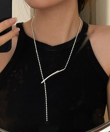 Ritomo De Ricco（リトモ・デ・リコ）の「ボールチェーンデザインネックレス（ネックレス）」