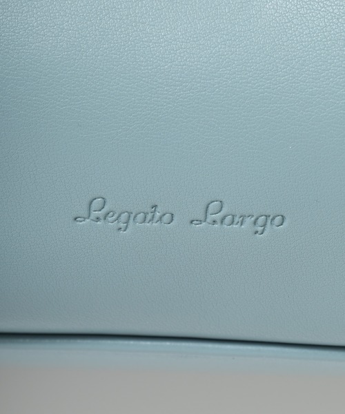 Legato Largo(レガートラルゴ)の「Legato Largo 肩楽PUミニショルダーバッグ(ショルダーバッグ・レディース・ブラック/ブルー/グレイッシュベージュ・FREE)」の22枚目の写真