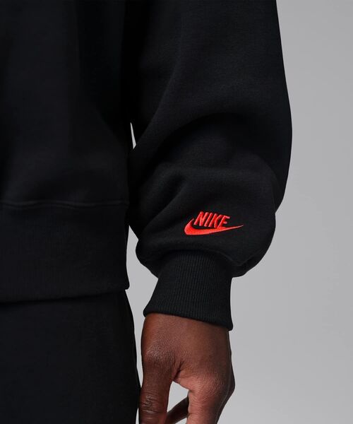 JORDAN BRAND(ジョーダンブランド)の「ジョーダン ブルックリン メンズ フリース クルーネック スウェットシャツ / Jordan Brooklyn Men's Fleece Crewneck Sweatshirt IF1845-010 Black(スウェット・メンズ・ブラック・XL/L/M/S/2XL)」の5枚目の写真